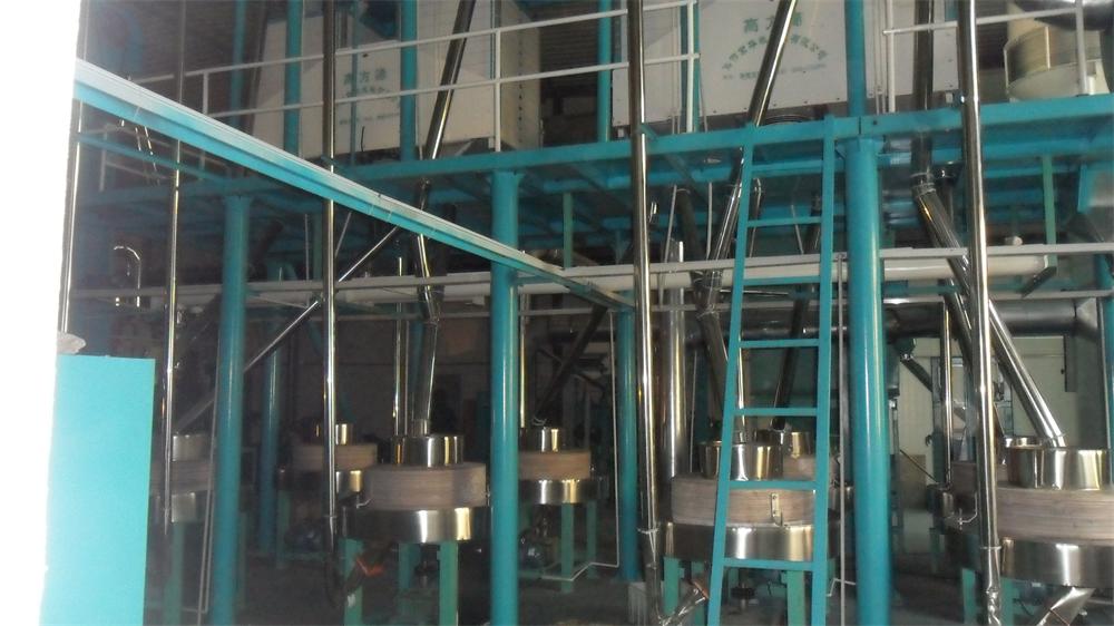 日產70噸石磨面粉加工設備