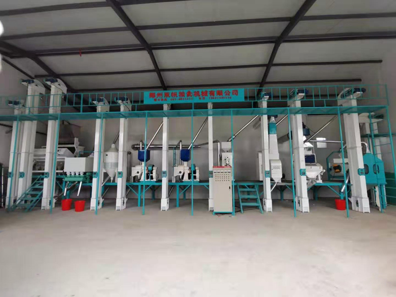 50噸小米加工設備