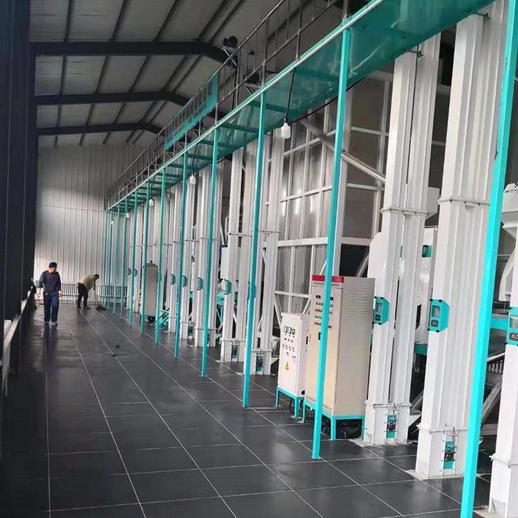 80噸大米小米成套加工設備